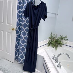 Navy blue, formal dress